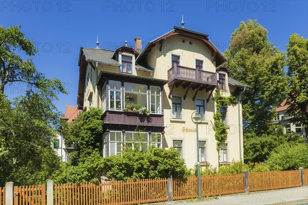 Wilhelminian style villa on the Plattleite in Loschwitz