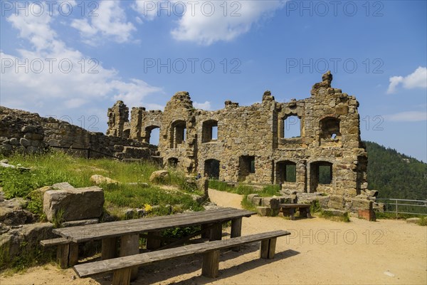 Oybin Castle and Monastery Ruins