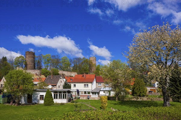 Kohren Castle, also called Chorun or Sahlis, is an imposing ruin of a hilltop castle in the town of Kohren-Sahlis in the district of Leipzig in Saxony