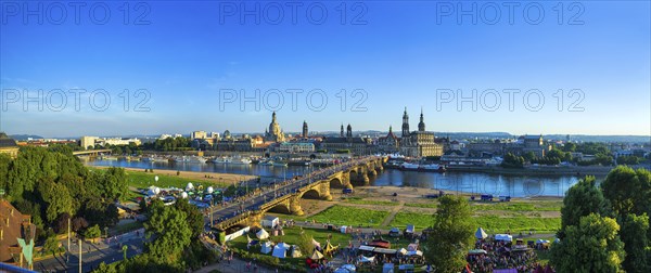Dresden Silhouette for the City Festival