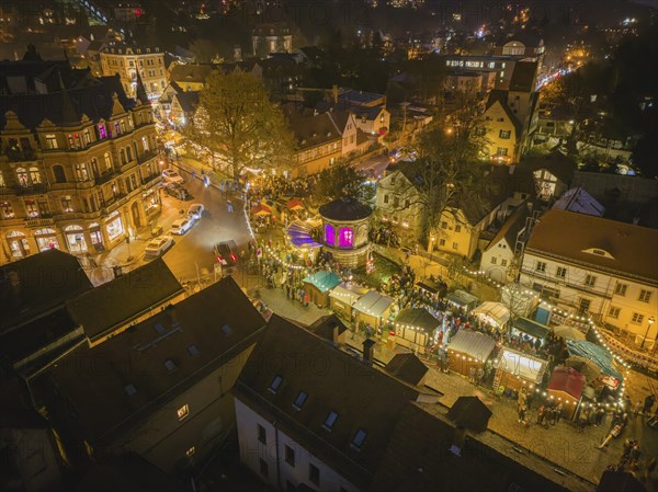 The Elbhangfest Christmas market on Körnerplatz is still an insider's tip in Dresden's Christmas scene