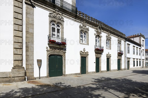 17th Century Alpuins house in Manuelin architectural style, Viana do Castelo, Minho, Portugal, Europe