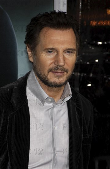 Liam Neeson at the Los Angeles premiere of 'Unknown' held at the Mann Village Theatre in Westwood on February 16, 2011., Westwood