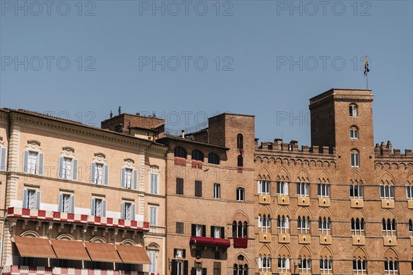 Siena was one of the most important cities in medieval Europe, and its historic centre is a UNESCO World Heritage Site. Piazza del Campo in the Palio day