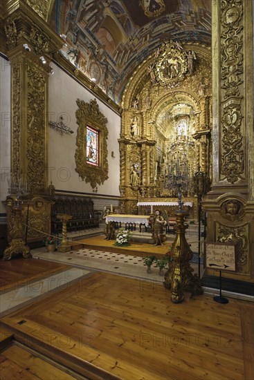 Church of the Third Order of Our Lady of Mount Carmel, Main Altar, Faro, Algarve, Portugal, Europe