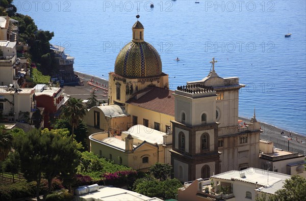 Church of St. Maria Assunta, Positano, Campania, Italy, Europe