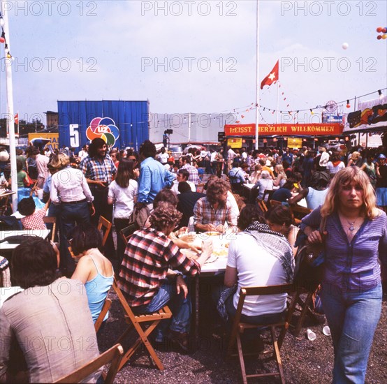 Recklinghausen. UZ festival of the DKP. 1982