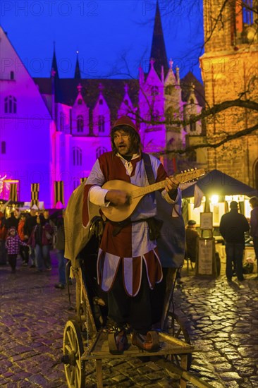 Medieval market at the Albrechtsburg in Meissen
