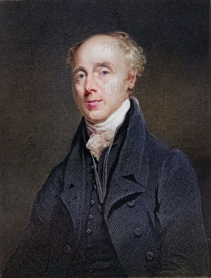 The Venerable Francis Wrangham, 1769-1842, Archdeacon of the East Riding of York. From the book National Portrait Gallery Volume, 1830, Historic, digitally restored reproduction from a 19th century original, Record date not stated