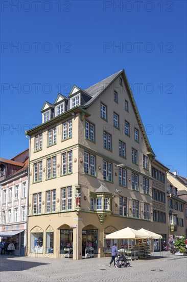 Historic town house in the old town centre of Villingen, Villingen-Schwenningen, Black Forest district, Baden-Württemberg, Germany, Europe