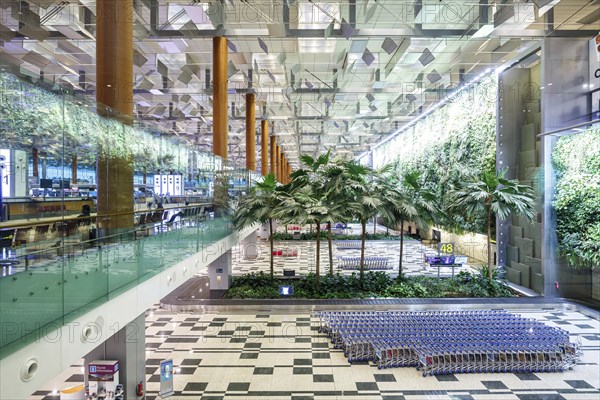 Terminal 3 of Changi Airport, Singapore, Asia