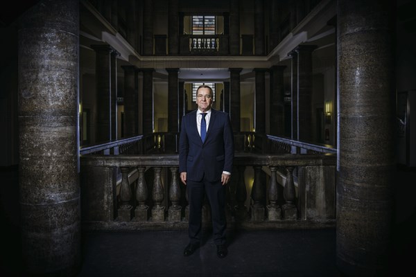 Boris Pistorius (SPD), Federal Minister of Defence, poses for a photo at the Ministry of Defence. Berlin, 13.02.2024
