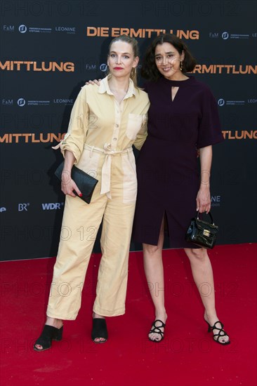 Sina Martens, Dorka Gryllus, DIE ERMITTLUNG, Photo Call at the red carpet for the Berlin premiere at ZOO Palast, Berlin, 16.07.2024