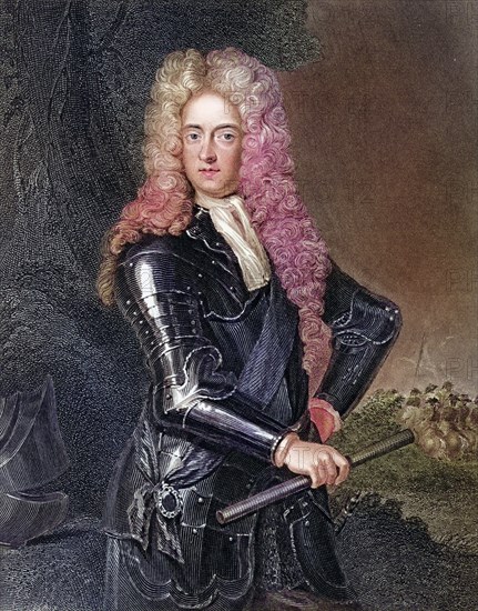 James Butler, 2nd Duke of Ormonde, 1665-1745, Anglo-Irish statesman and general, Lord Lieutenant of Ireland, Historical, digitally restored reproduction from a 19th century original, Record date not stated