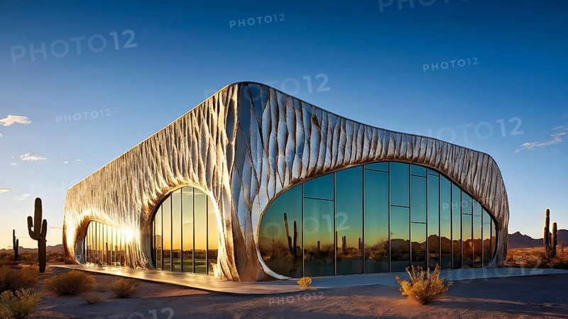 Building with a facade inspired by the skin of a cactus showcasing ...