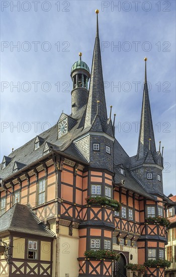 The town hall is one of the most known monuments of architecture in Germany, is a symbol to Wernigerode