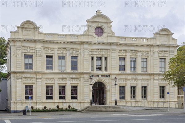 The beautiful Oamaru Opera House was opened in 1907 but it still offers the best quality entertainment, meeting space and conferencing in North Otago, Oamaru, South Island, New Zealand, Oceania