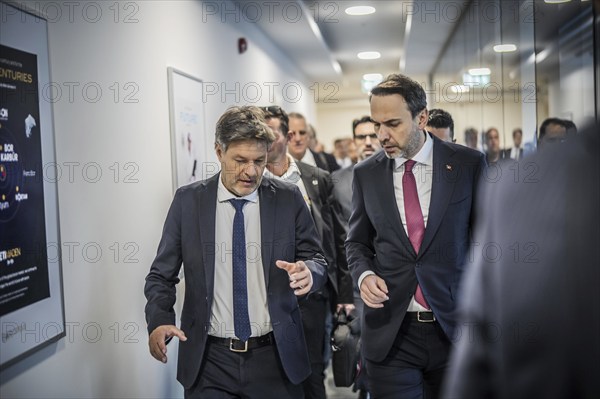 Trip by Federal Minister for Economic Affairs and Vice-Chancellor Robert Habeck to Ankara from 25-27 October 2023 Meeting with Energy Minister Bayraktar, Ankara, Turkey, Asia