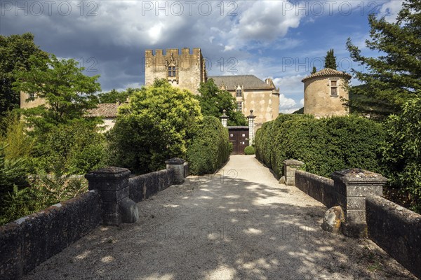 Château d Allemagne en Provence, Allemagne-en-Provence, Département Alpes-de-Haute-Provence, Provence, France, Europe