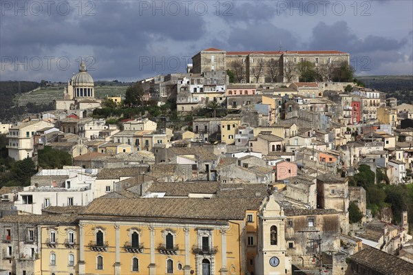 City of Ragusa, the late Baroque district of Ragusa Ibla, Unesco World Heritage Site, Sicily, Italy, Europe