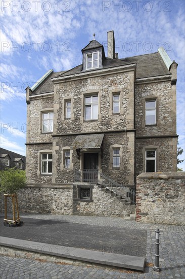 Dompfarrhaus built 1901, vicarage, old town, Limburg, Hesse, Germany, Europe