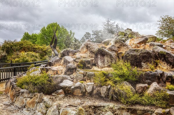 Geothermal, Park, Rotorua, New Zealand, Oceania