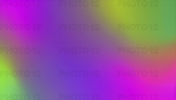 Abstract gradient blur with shades of magenta, green and yellow, creating a smooth and calming atmosphere, AI generated