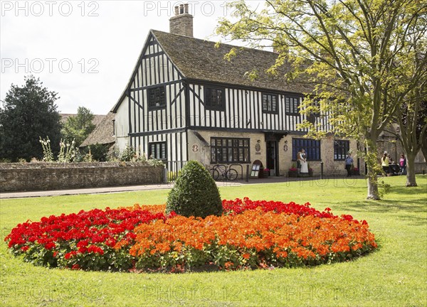 Historic Oliver Cromwell house, Ely, Cambridgeshire, England, UK