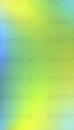 Abstract gradient blur with shades of green, yellow and blue, creating a smooth and calming atmosphere, AI generated