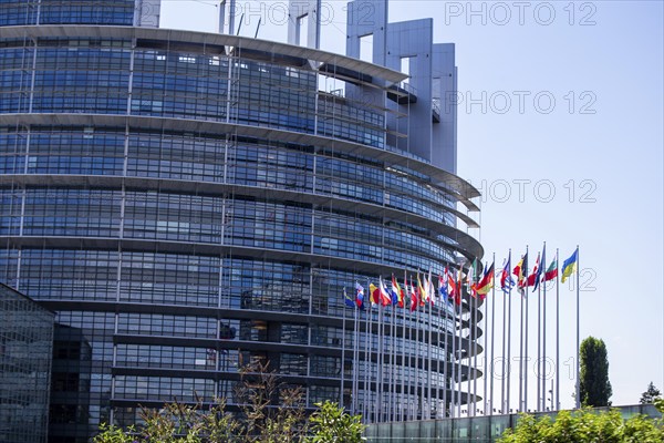 The European Parliament in Strasbourg
