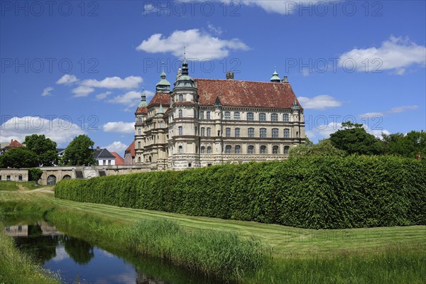 Europe, Germany, Mecklenburg-Western Pomerania, Güstrow, Güstrow Castle, built in the 16th century, Renaissance building, Güstrow, Mecklenburg-Western Pomerania, Germany, Europe