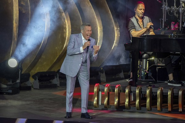 Roland Kaiser live on The big tour for the 50th stage anniversary at the Berlin Waldbühne on 16/08/2024