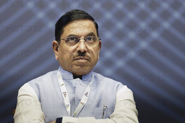 Pralhad Joshi, Minister for New and Renewable Energy of the Republic of India, in Gujarat, 15.09.2024. Photographed on behalf of the Federal Ministry for Economic Cooperation and Development