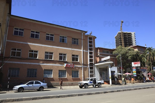 Addis Ababa, in the city centre, Ethiopia, Africa