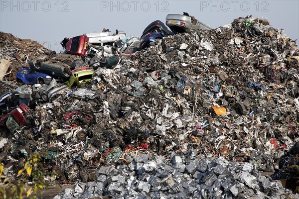 Scrap metal recycling EMR company, Swindon, England, UK