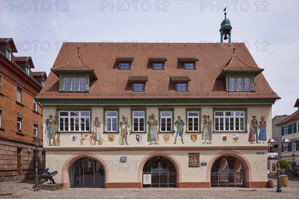 Town hall of Haslach im Kinzigtal, Black Forest, Ortenaukreis, Baden-Württemberg, Germany, Europe