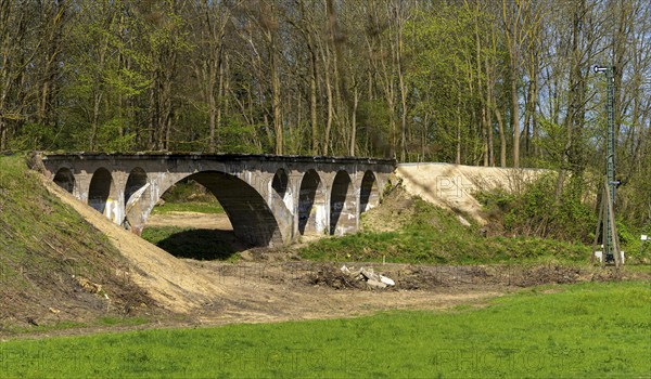 Old stone bridge, viaduct, Rügen, Meckenburg-Vorpommern, Germany, Europe
