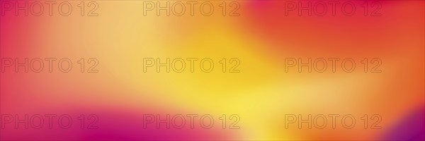 Abstract gradient blur with shades of orange, yellow and red, creating a smooth and calming atmosphere, AI generated