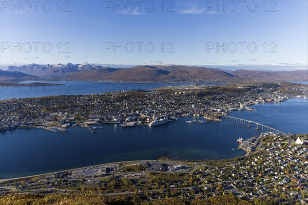 View of Tromso, September 2024, Norway, Europe