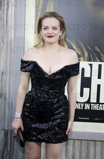 Elisabeth Moss at the Los Angeles premiere of 'The Kitchen' held at the TCL Chinese Theatre IMAX in Hollywood, USA on August 5, 2019