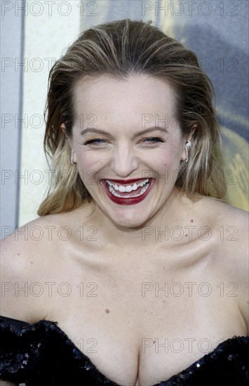 Elisabeth Moss at the Los Angeles premiere of 'The Kitchen' held at the TCL Chinese Theatre IMAX in Hollywood, USA on August 5, 2019