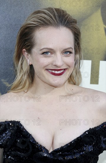 Elisabeth Moss at the Los Angeles premiere of 'The Kitchen' held at the TCL Chinese Theatre IMAX in Hollywood, USA on August 5, 2019