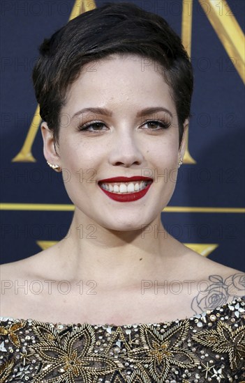 Halsey at the Los Angeles premiere of 'The Huntsman: Winter's War' held at the Regency Village Theatre in Westwood, USA on April 11, 2016