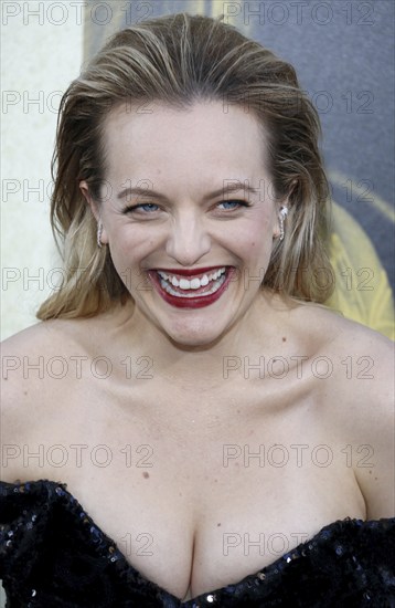 Elisabeth Moss at the Los Angeles premiere of 'The Kitchen' held at the TCL Chinese Theatre IMAX in Hollywood, USA on August 5, 2019