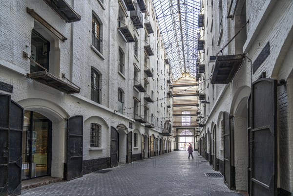 St Felix's Warehouse, from 1860, formerly a warehouse for bulk goods, now home to the Felix Archives, Antwerp City History Archive, Flanders, Belgium, Europe