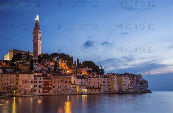 Rovinj is a town in Croatia on the west coast of the Istrian peninsula, Croatia, Europe