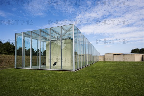 Art Museum and Langen Foundation, architect Tadao Ando, near Neuss, North Rhine-Westphalia, Germany, Europe