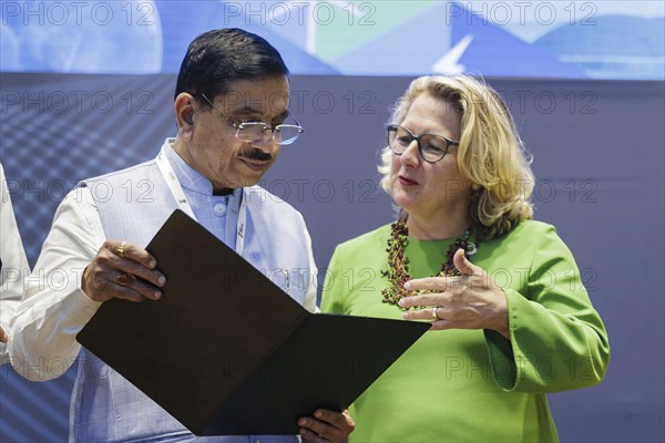 Svenja Schulze (SPD), Federal Minister for Economic Cooperation and Development, in Gujarat, 16.09.2024. Gujarat, 16.09.2024.Photographed on behalf of the Federal Ministry for Economic Cooperation and Development