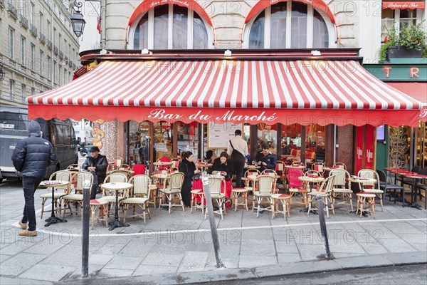 Bar du Marche, Saint-Germain-des-Pres, Paris, Ile de France, France, Paris, Ville de Paris, France, Europe