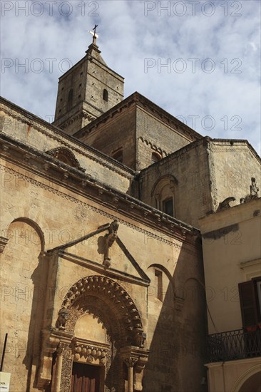 Cathedral of the Madonna della Bruna and Sant'Eustachio, Matera, Basilicata, ItalyCathedral, Matera, Basilicata, Italy, Europe
